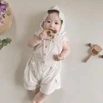 

2020 new baby girls romper fashion summer cotton babys jumpsuit 6-24 month HV377