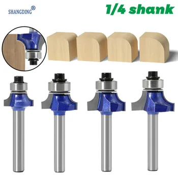 

Jincheng Professional Grade Round Angle Knife Chamfer Knife R Corner Knife Line Knife Woodworking Milling Cutter With Trimming