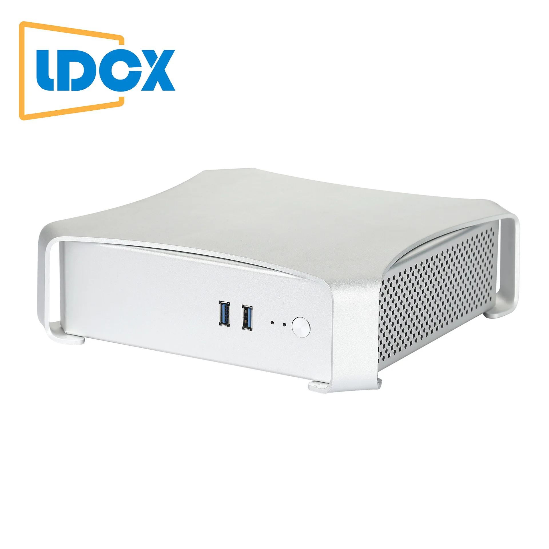 

Lianda X3 Small Chassis Customizable Aluminum Engine Case Housing ITX Mini Chassis HTPC Cloud Terminal Chassis