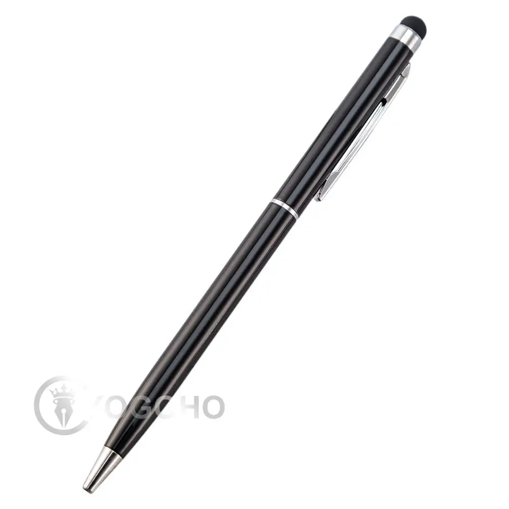 Special Metal Pen Advertising Metal Ball Pen Colorful Stationery Touch Stylus Pens 20pcs/lot