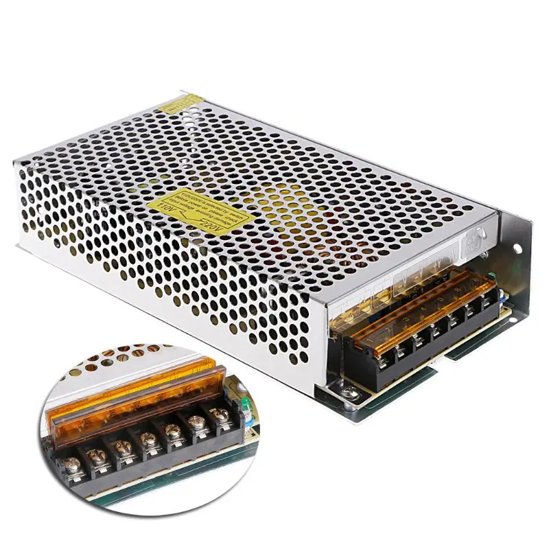 AC 100-260V к DC 24V 5A 120W переключатель питания Драйвер адаптер светодиодный светильник