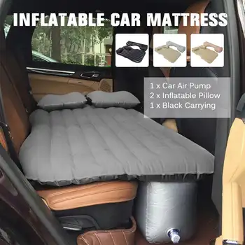 

1Set Car Travel Bed Multifunctional Car Bed Air Bed Inflatable Mattress Bed Car Back Seat Mattress Sofa Pillow Outdoor Camping