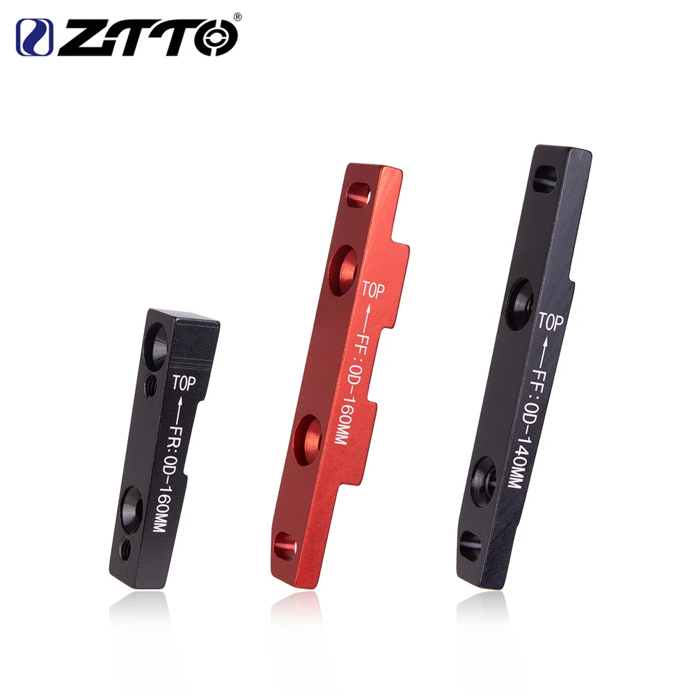 

ZTTO Road Bike Disc Brake Flat Mount Bicycle Disc Brake Adapter Ultralight Bracket Adaptor for 140 160mm rotor