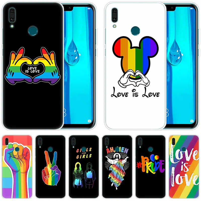 Силиконовый чехол для Huawei Mate 30 20 Lite 10 Pro Y5 Y6 Y7 2019 Y9 Prime 2018 2017 | Мобильные телефоны и