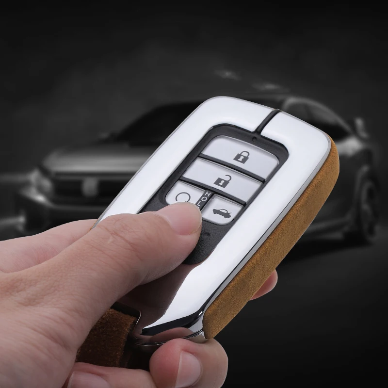 Чехол для автомобильного ключа Honda Civic Accord CRV Pilot 2015 2016 2017 2018|Футляр ключа| |