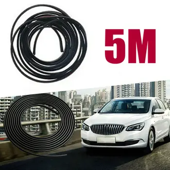 

Seal Anti-Collision Strip Black Edge 5 Meters Flexible Accessories Anti scratch