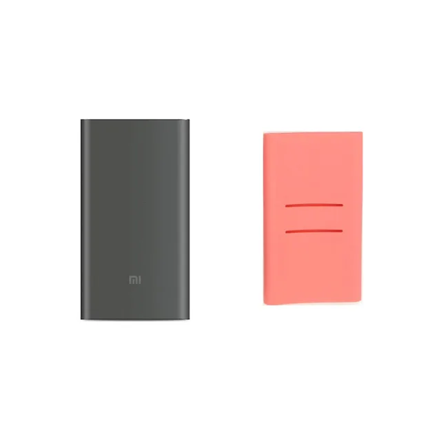Add Pink Case Xiao mi mi power Bank 10000 mAh Pro 10000 mAh power bank быстрое зарядное устройство QC 2,0 type-C внешний аккумулятор для смартфона - Цвет: Add Pink Case
