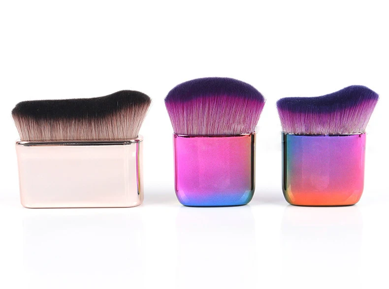 Angled Bronzer Brush in Use