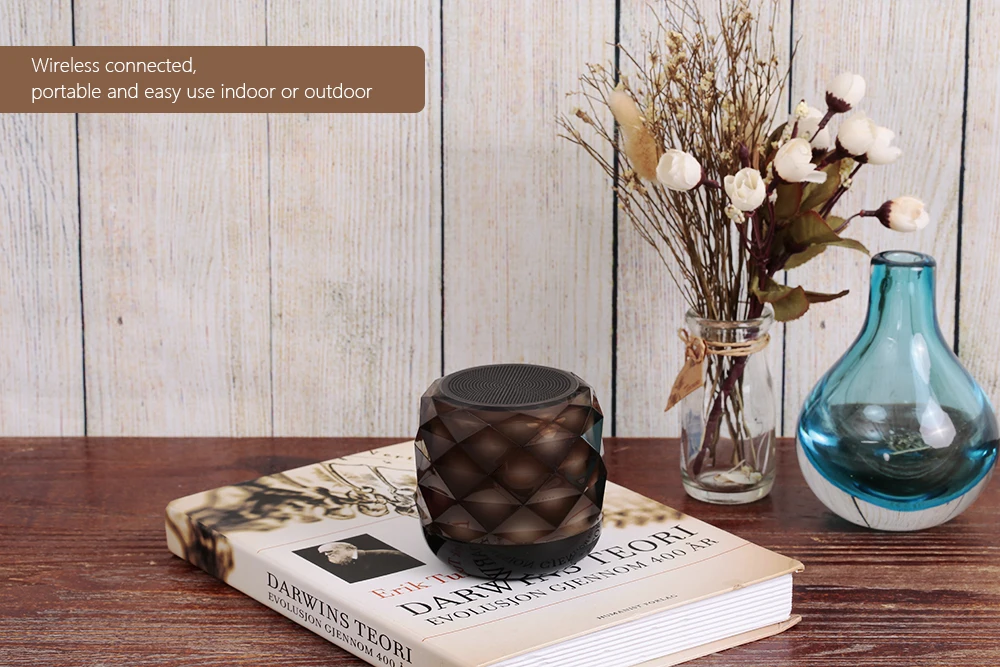 Docooler RBS-F1 динамик Bluetooth V4.2 динамик s Портативная звуковая Беспроводная подставка для стереодинамика 32G TF карта для Телефоны лэптоп ПК