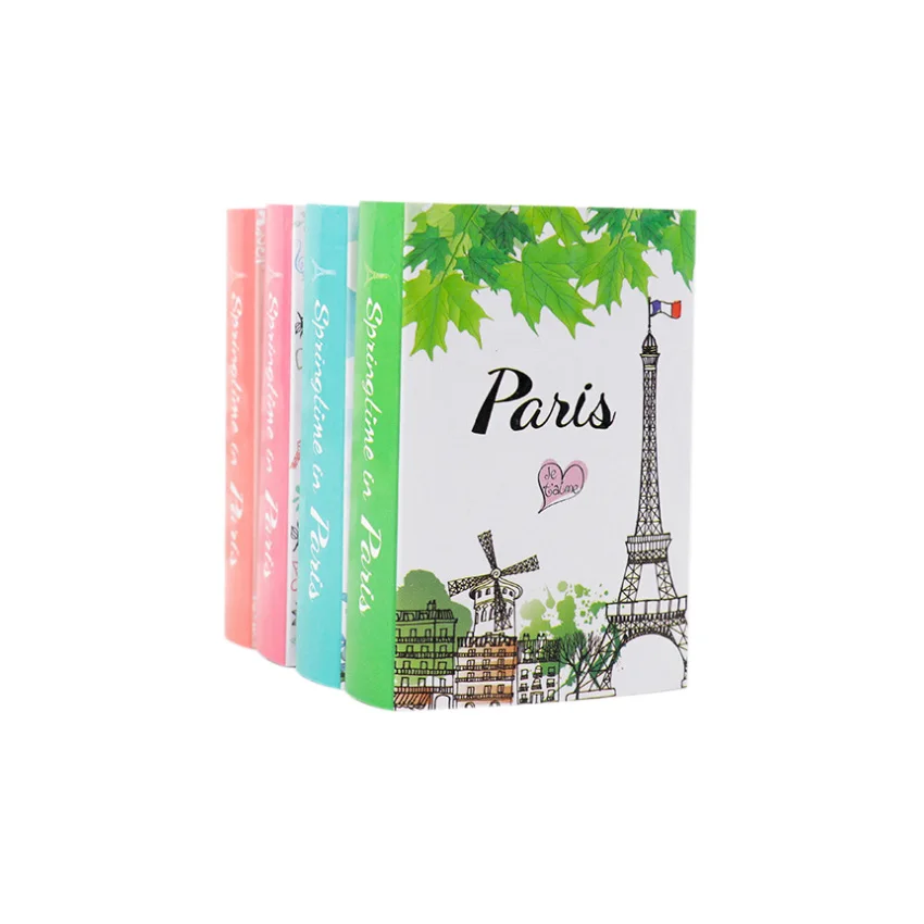 free shipping 10packs/lot NEW Paris Tower Six Fold Note Book Random Kawaii Cute Sticky Notes Diary Stationery |