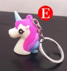 W5 1 шт. милые Kawaii Плюшевые игрушечные единороги мягкие животные Licorne игрушка для детей мягкий шар кулон гелевая ручка oyuncak школьный подарок - Цвет: W5