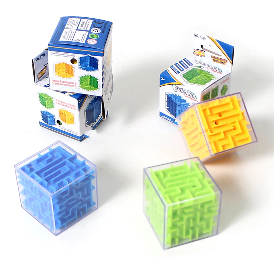 

Intellect magical cube maze game 3D cube run smart ball 6 channel 720 degrees,hand-eye coordinating&IQ balance funny toy for kid