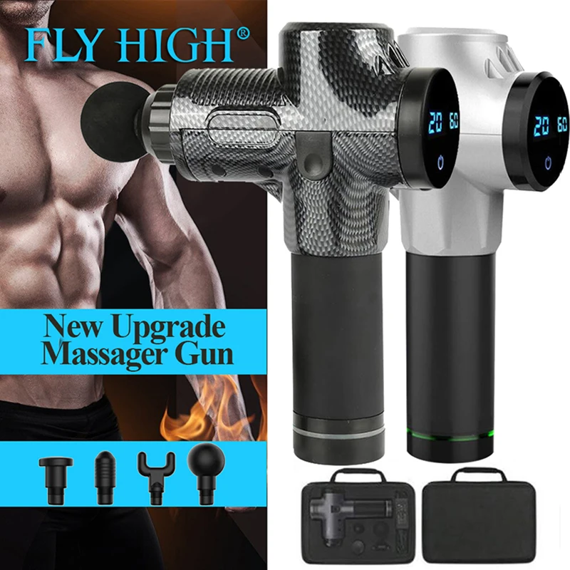 

Electric Muscle Massage Fascial Gun Deep Tissue Muscle Massager Therapy Body Massage Relax Exercise Fitness Shaping Pain Relief