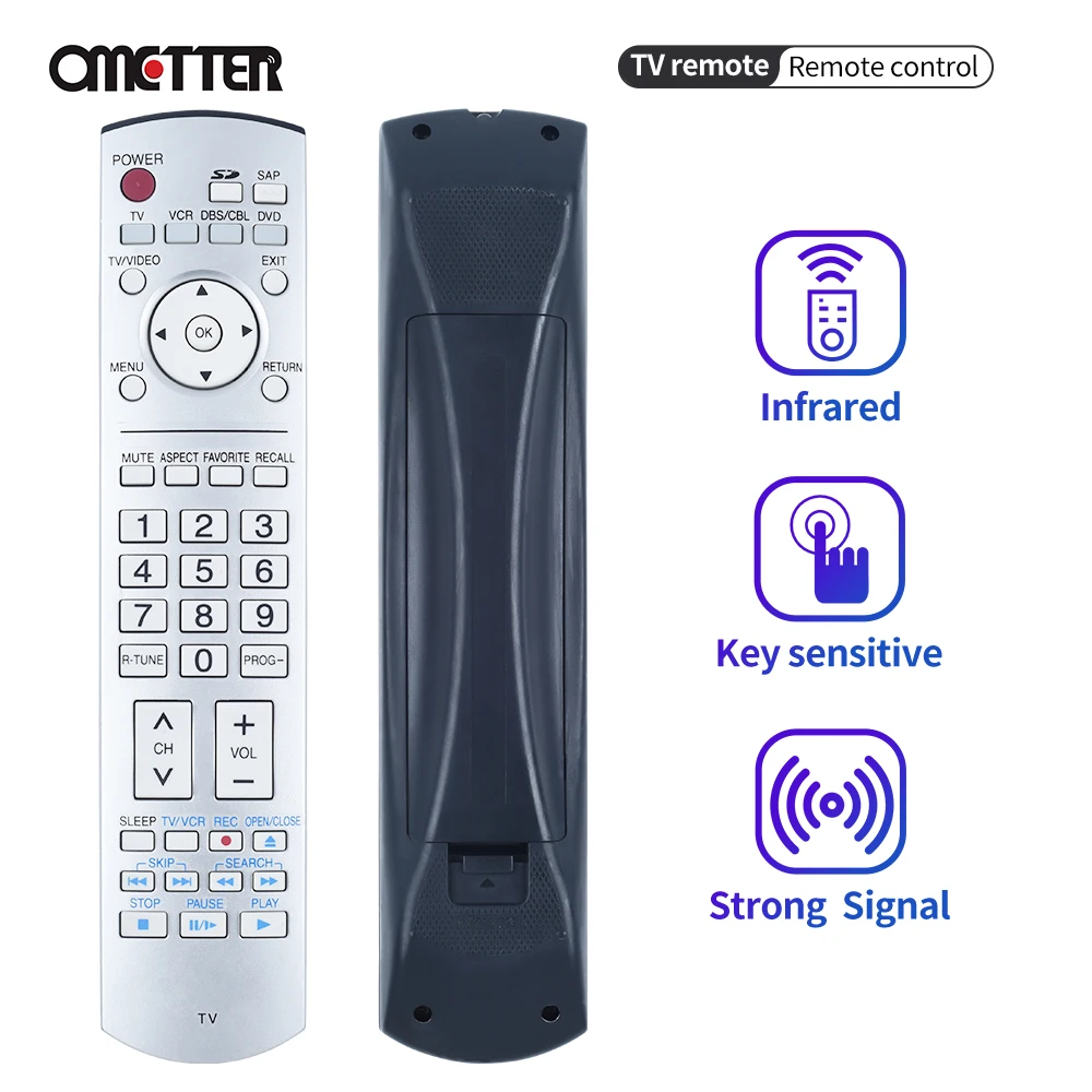 Adecuado para Panasonic TV control remoto EUR7737Z20 TH 37PX60U TH