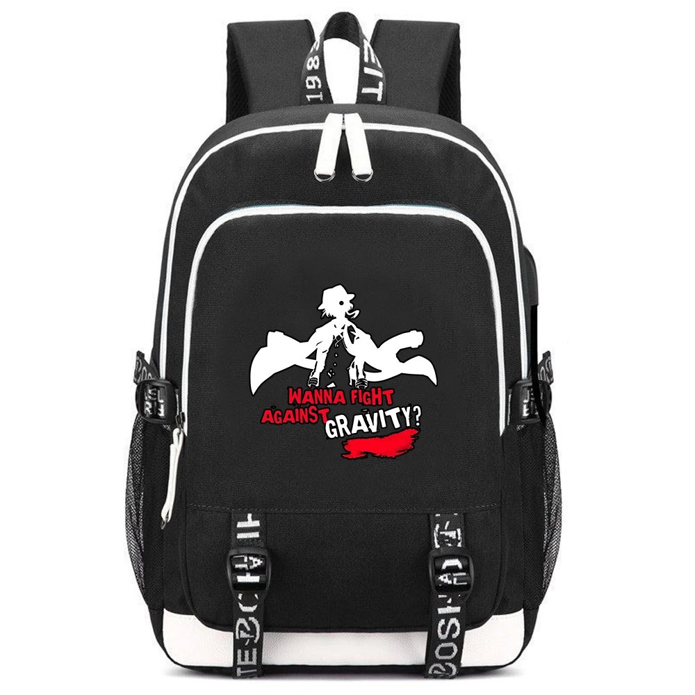 

Bungo Stray Dogs Cartoon Bookbag Oxford Boys School Bags Anime Back To School Backpack Women Travel Bags USB Laptop Rugzak