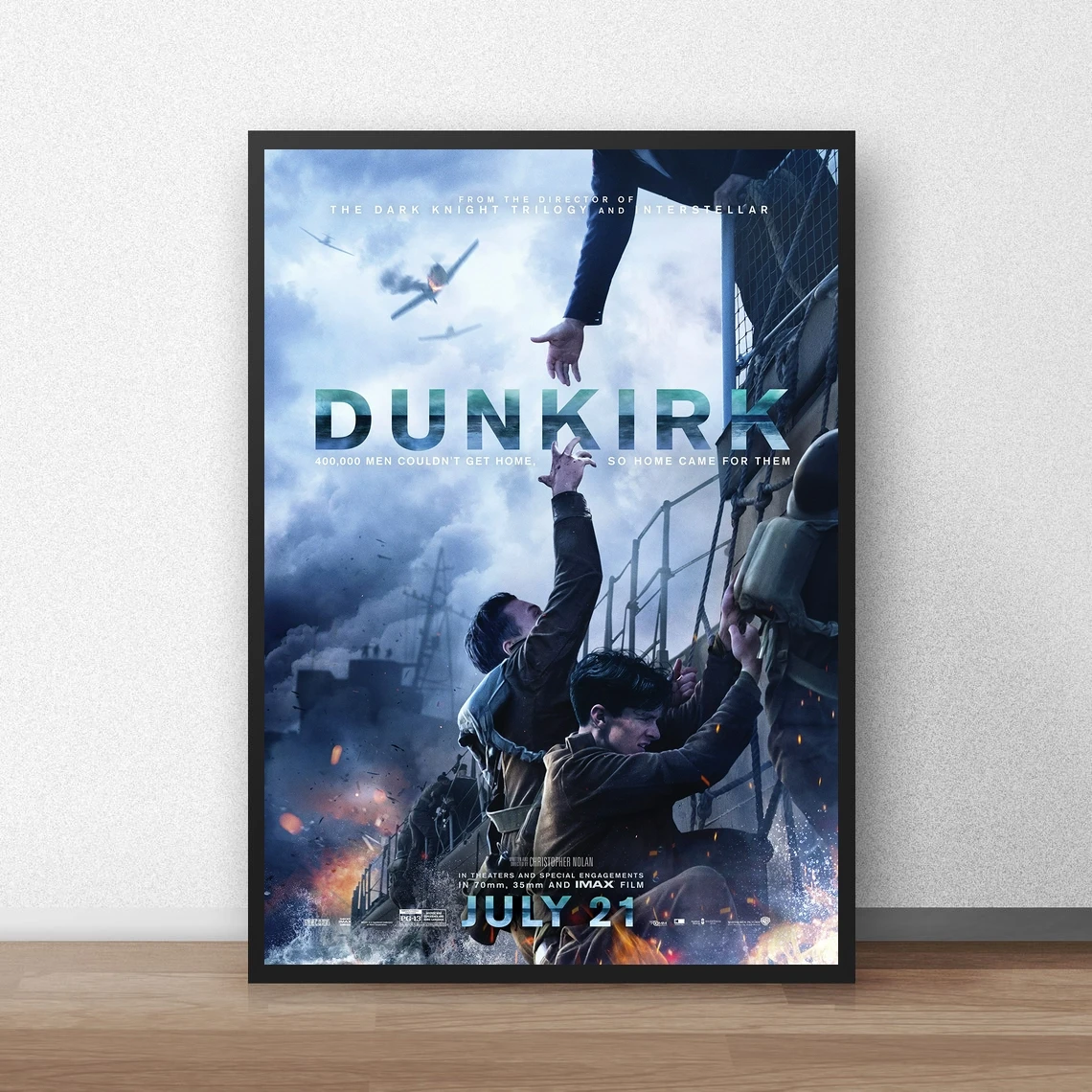 Классический кинопостер Dunkirk печать на холсте украшение для дома настенная