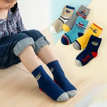Осень-зима г., чудесные детские носки без пятки вязанные хлопковые носки с героями мультфильмов Лидер продаж, для мальчиков