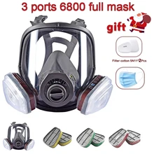 6800 Mask Respirator 5N11-FILTER 3-Interface Combination 