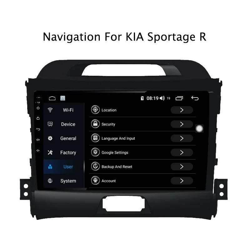 Cheap Ectwodvd 9inch Andriod 8.1 Car DVD GPS For Kia Sportage R 2010-2016 4G RAM 64G ROM CarPlay DSP 4G LTE with WIFI 3