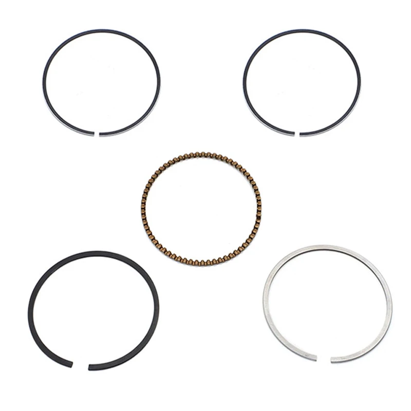 5Pcs 53mm Piston Ring Honda XR 100 CRF100 CM185T CMX250C/CD Rebel CM250 Motorcycle Engine ATV Scooter Parts
