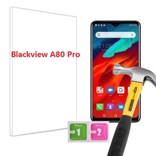Защитное закаленное стекло для экрана от царапин Blackview A80 Pro | Мобильные телефоны и