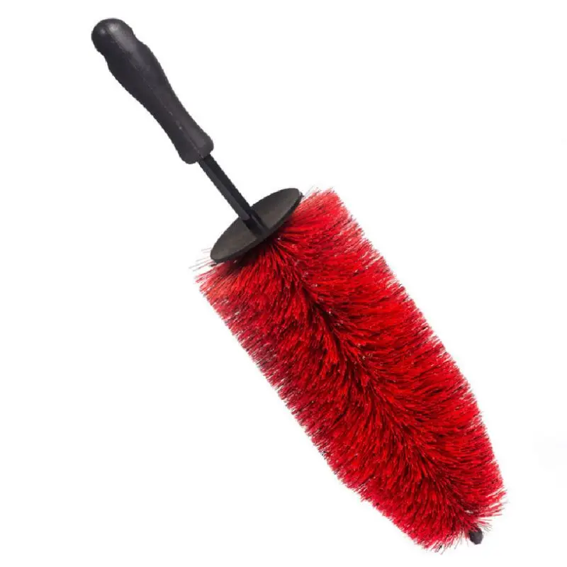 

18" Car Master Wheel Brush 4" Diameter Soft Bristle Tire Rim Detailing Cleaning