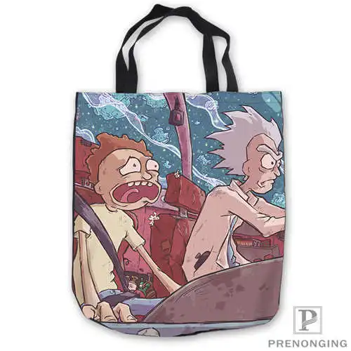 

Custom CanvasRick-and-Morty-art ToteBags Hand Bags Shopping Bag Casual Beach HandBags Foldable 180713-05-30