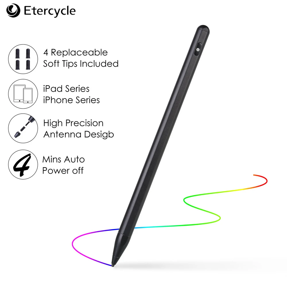 

Touch Pen for apple pencil new High precision stylus pen capacitance touch Pencil for ipad 2018 Pro mini Computer Accessories