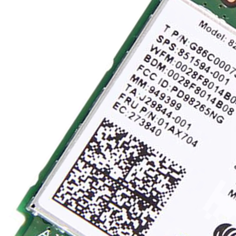 Двухдиапазонный 2,4G/5 ГГц wifi беспроводной Bluetooth для Intel 8265NGW беспроводной-AC 8265 NGFF 802.11Ac 867 Мбит/с 2X2 MU-MIMO wifi BT 4,2 карта(нет