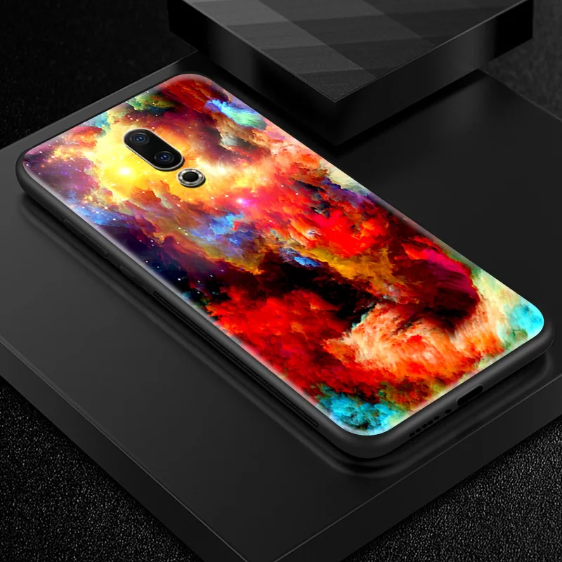 W369 Для Meizu 16s 16th Plus 16X M6T M882Q M892Q закаленное стекло чехол для Meizu M5 M6 M8 M9 Note TPU Рамка бампер полный протектор Coque - Цвет: W369