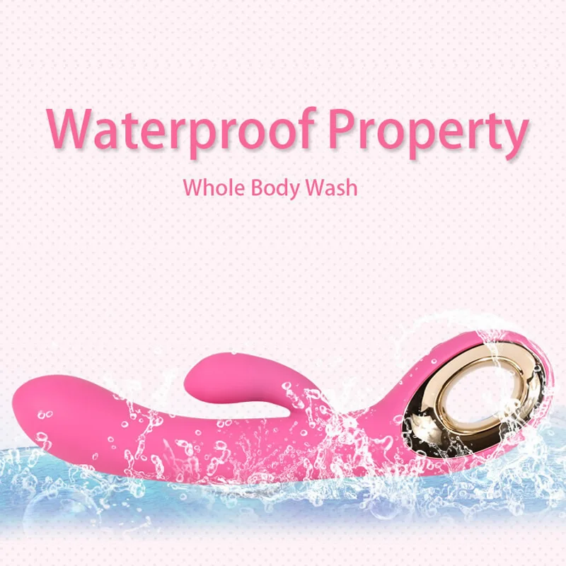 Двойной вибрационный силиконовый фаллоимитатор Женский Вибратор с эффектом