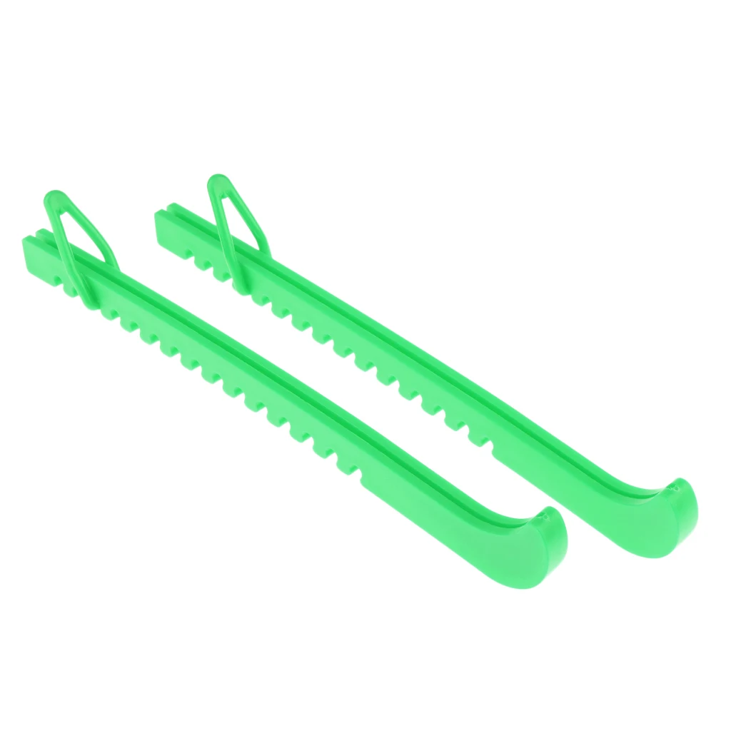 Fluorescent Green 1 пара Регулируемая фигура скейт охранники ходьба защита для лопастей чехлы протектор - Цвет: Fluorescent Green
