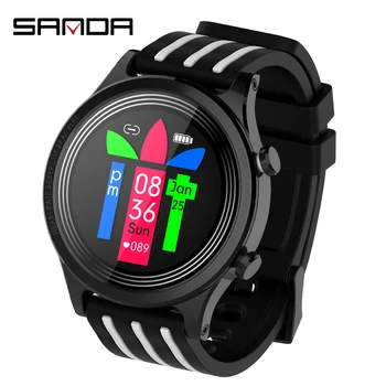 

Sanda E5 Digital Smart Watch Men Ip68 Waterproof Smart Watches Women Heart Rate Monitor Bluetooth Smartwatch For Android Ios