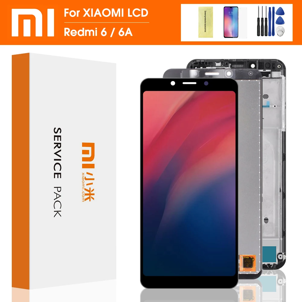 ЖК-дисплей для Xiaomi Redmi 6A/6 с сенсорным экраном и дигитайзером в сборе замена