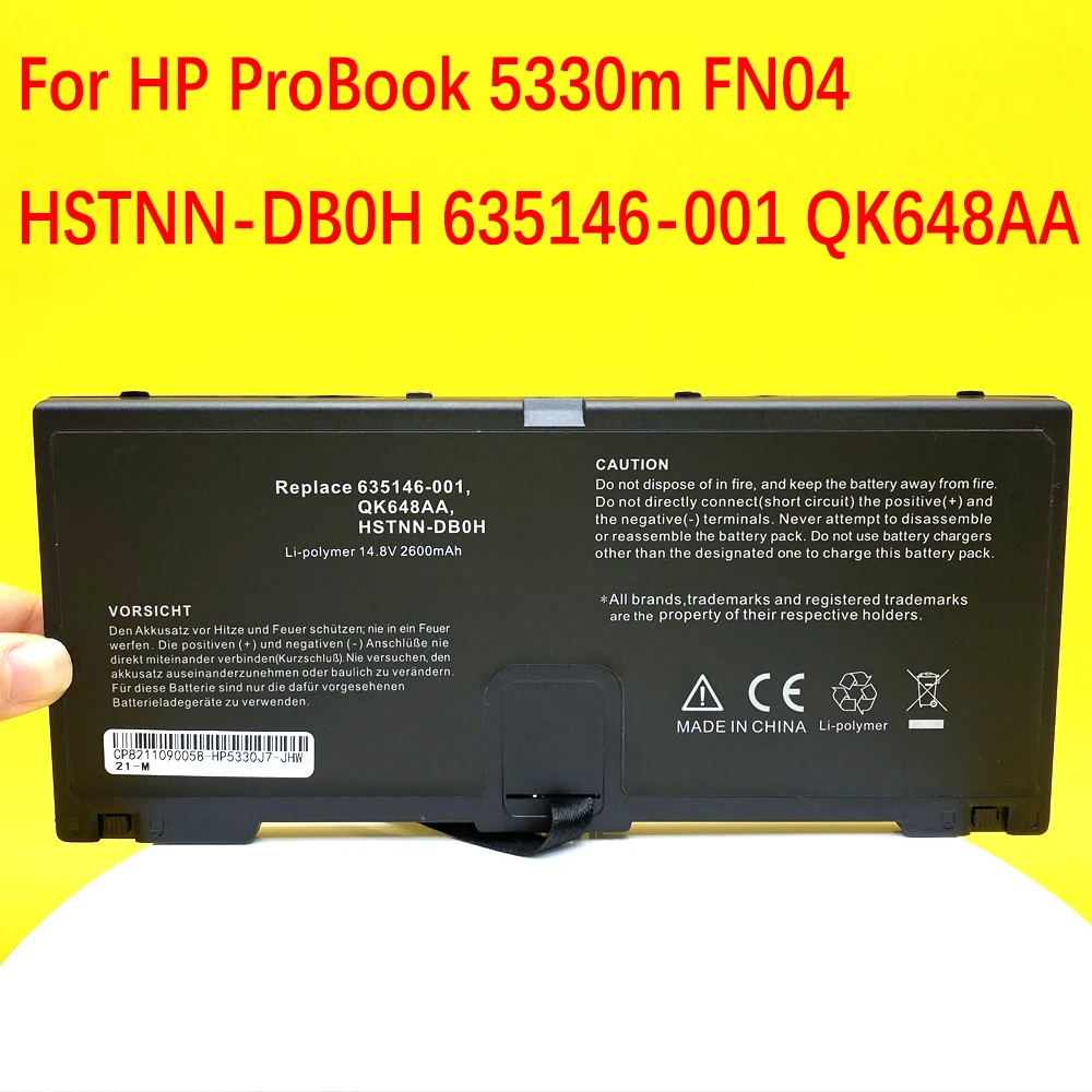 NOVO FN04 Para HP ProBook 5330m FN04