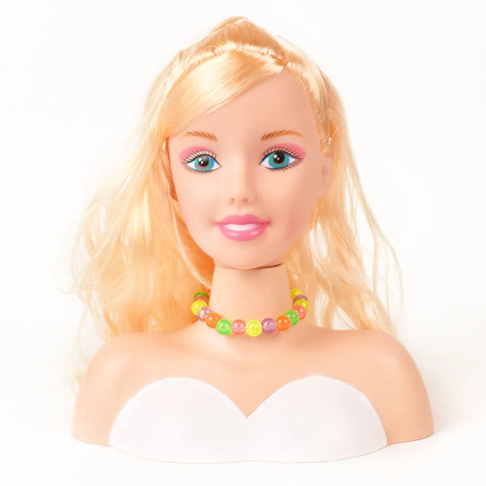Half-length Doll Hair Style Model Toy Children Cosmetics Princess Doll Set