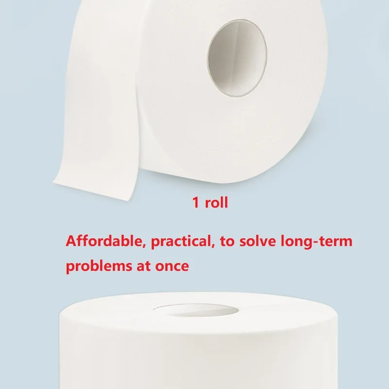 Jumbo Commercial Bathroom Home Roll Toilet Paper Large Tissue 4Ply