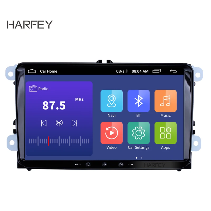 Автомагнитола Harfey мультимедийная стерео система на Android 8 1 с 9 &quotэкраном GPS для