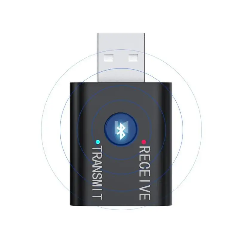 Мини стерео Bluetooth AUX RCA USB для ТВ ПК автомобильные наушники 5,0 аудио передатчик приемник беспроводной Bluetooth адаптер Y9J0