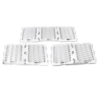 

1Set of Car Stickers for Jeep Grand Cherokee 2014-2016 Front Grilles Decorative Cover Honeycomb Grid for Grand Cherokee Accessor