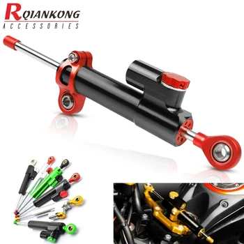 

Universal Motorcycle Steering Stabilizer Damper Linear Reversed Safety Control For Honda Hornet900 VF750S SABRE CB 500X XADV