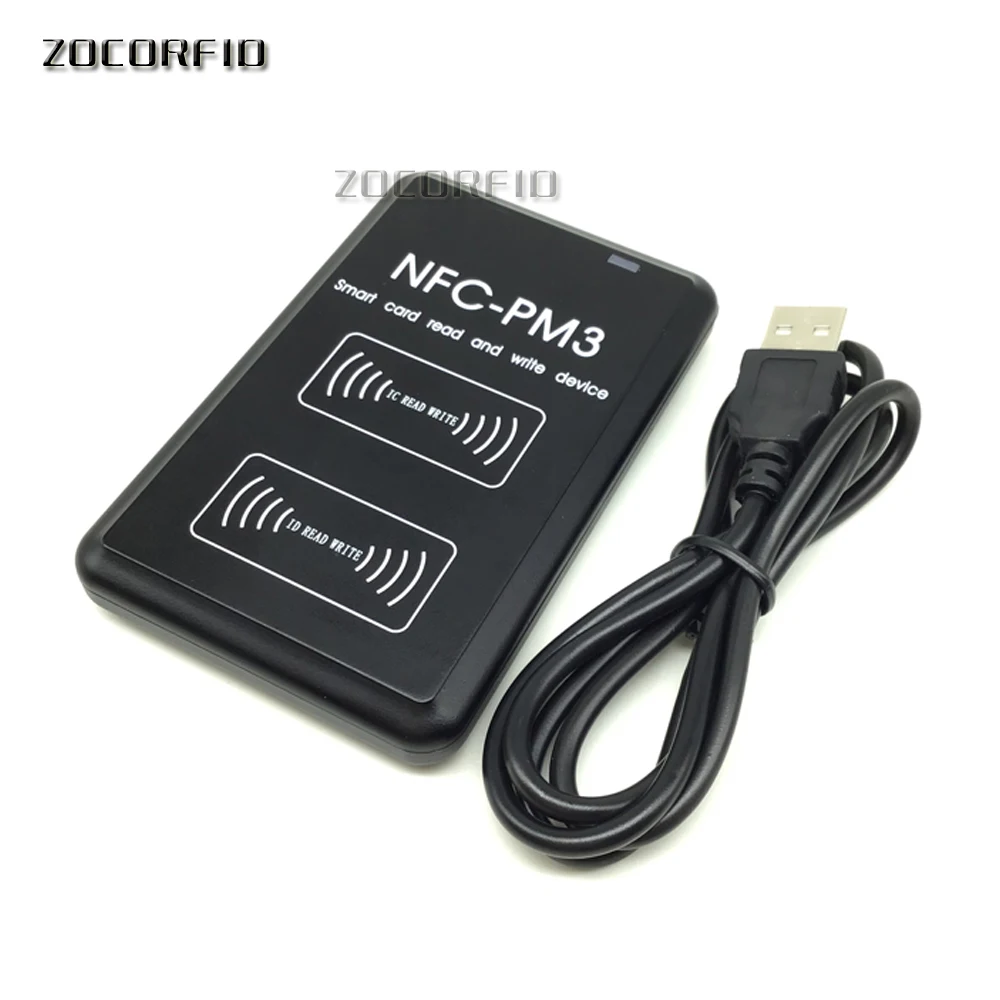 Nfc Reader Usb Pm3 Contactless Smart Ic Card And Writer Rfid Copier