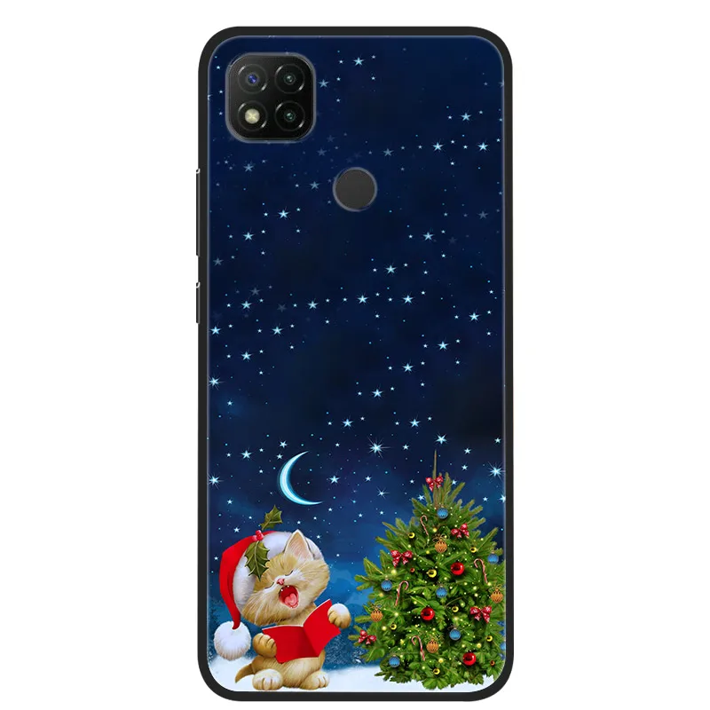 Dành Cho Xiaomi Redmi 9C Ốp Lưng Fundas Silicon Mềm Mại Ốp Điện Thoại Cho Nồi Cơm Điện Từ Redmi 9C NFC Đỏ Mi 9C 9 C Redmi9C Lưng Giáng Sinh phone cases for xiaomi Cases For Xiaomi