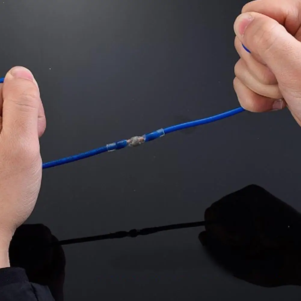 

Waterproof solder ring heat shrink terminal combination boxed ring solder + 100pcs shrink terminal heat black H6Y0