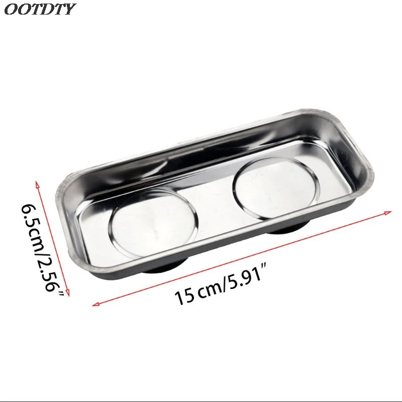 6-inch Magnet Screw Tray Magnetic Parts Holder Mechanic Tray Magnetic Socket for Ideal Screw Magnet Holder