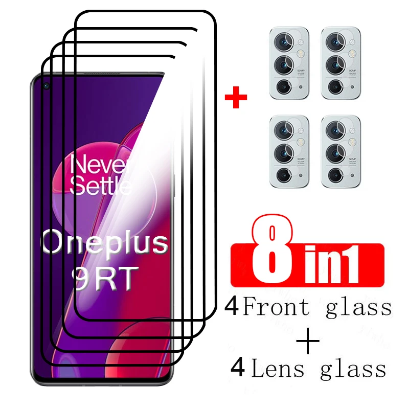 

6in1 Protective Screen Tempered Glass For OnePlus 9RT 5G Camera Lens Protector Film On One Plus 9R OnePlus9 RT 9 R T Protection