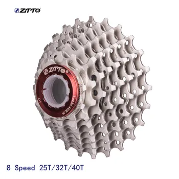 

ztto 8 speed cassette Sprocket 25T 32T 40T freewheel cassete 8 velocidade k7 8 velocidade freewheel cassette sunshine