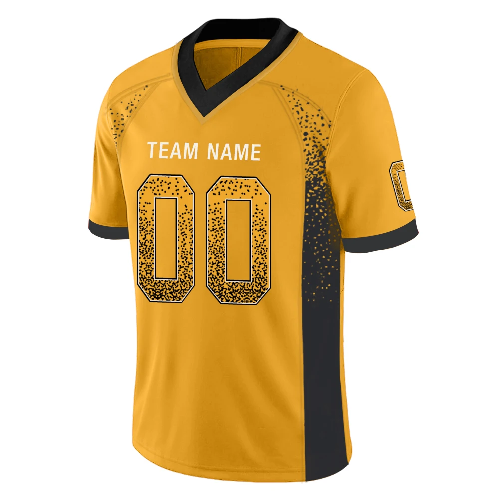 Stitch Custom Football Jersey Sew Team Name Number Embroidered Cool