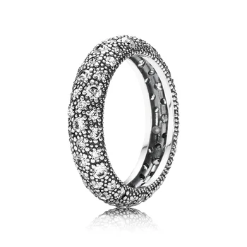 

FAHMI 100% 925 Sterling Silver 190915CZ Cosmic Stars Ring Fashion Simple Romantic Original Women's Jewelry Gift Factory