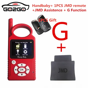 

JMD Handy Baby Hand-held Auto Key Tool for 4D/46/48/G/King Chip Programmer CBAY Multi-language V9.0.0 Chips Copier OBD Assistant